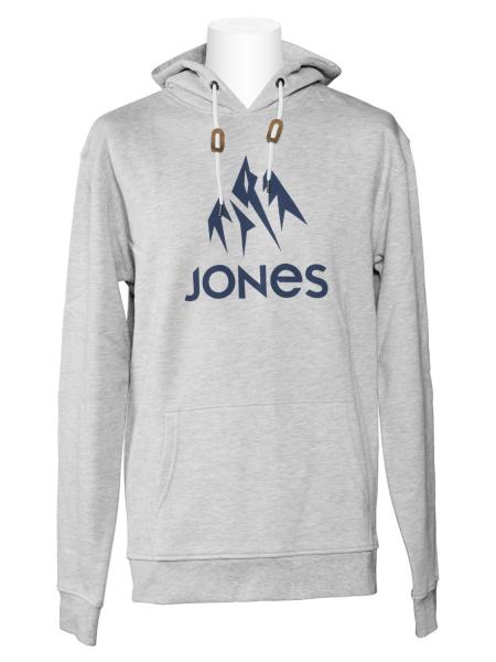 Jones - Basic Hoodie - Gray vorn